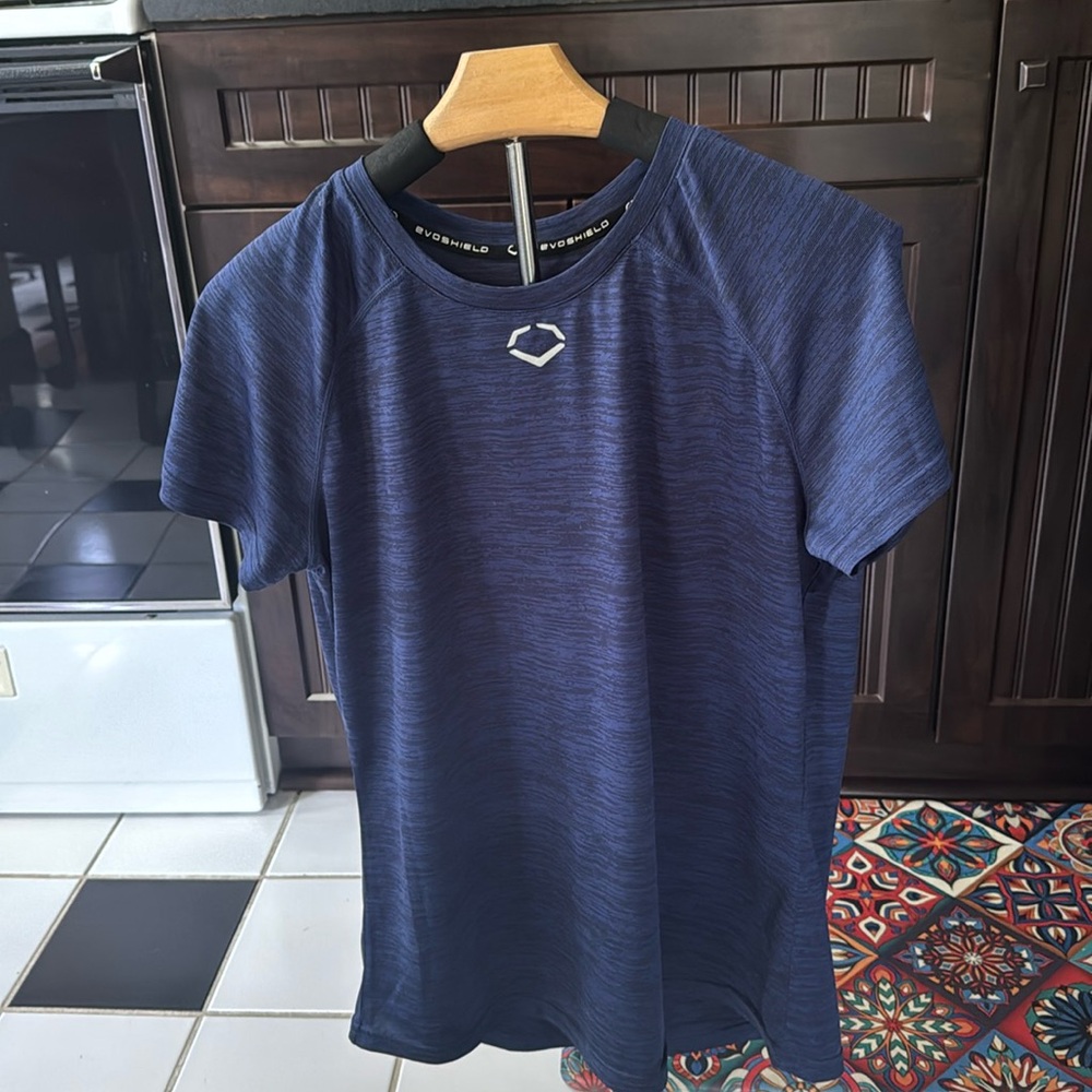 Women's Blue Athletic Top